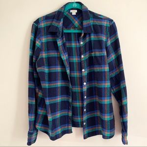 3/$20❄️ J. Crew Factory Flannel Button Down Shirt